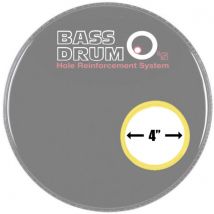 Bass Drum Os Sound Hole Ring Brass 4