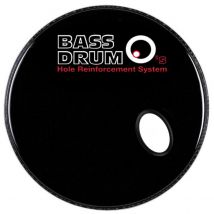 Bass Drum Os Oval Sound Hole Ring Black 6