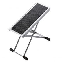 K&M 14670 Guitar Footrest Nickel Plated
