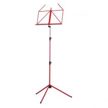 K&M 10010 Music Stand Red