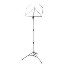 K&M Elegant Music Stand Nickel Plated