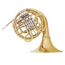 Hans Hoyer 6801 Double French Horn Clear Lacquer Detachable Bell