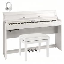 Roland DP603 Digital Piano Package Polished White