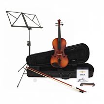 Student Plus Full Size Violin Complete Pack by Gear4music Antique Fade