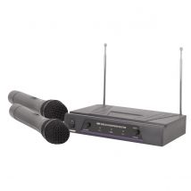 QTX VHF Dual Handheld Microphone System 174.1 - 175.0