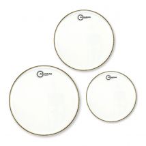 Aquarian Super 2 Clear Drumhead Pack 10 12 14