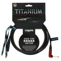 Klotz Titanium Angled Guitar Cable 4.5m