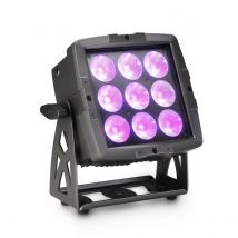 Cameo Flat Pro Flood 600 IP65 Outdoor Flood Light Black