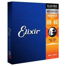 Elixir 12027 NANOWEB Custom Light Strings 9-46
