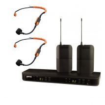 Shure BLX188E/SM31-T11 Dual Wireless Headset System with 2 x SM31FH