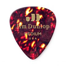 Dunlop Genuine Celluloid Medium Shell Picks Pack of 12