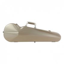 BAM LOpera Supreme Polycarbonate Violin Case Champagne & Silver