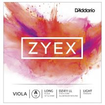 DAddario Zyex Viola A String Long Scale Light