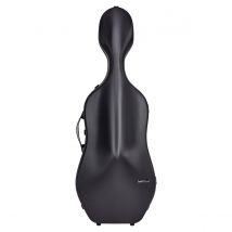 BAM SUP1005XL Hightech Polycarbonate Cello Case Black with Black Handle