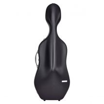 BAM Hightech Supreme Cello Case Black with Silver Handle