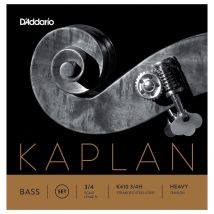 DAddario Kaplan Double Bass String Set 3/4 Size Heavy 
