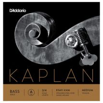 DAddario Kaplan Solo Double Bass A String 3/4 Size Medium 