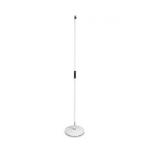Gravity MS23W Microphone Stand with Round Base White