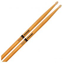 Promark Rebound 5B ActiveGrip Clear Hickory Drumsticks Wood Tip