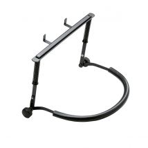 K&M 16415 Harmonica Holder Black