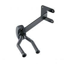K&M 16255 Guitar Wall Mount Black