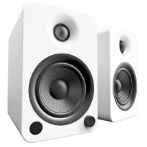 Kanto YU4 Powered Bookshelf Speakers Matte White