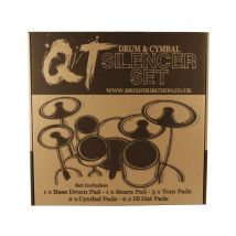 QT Drum Kit Silencer Pad Box Set 22" (American Fusion)