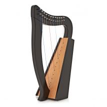 12 String Harp by Gear4music Black