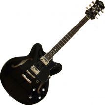 Hofner HCT Verythin Electric Guitar Black