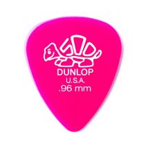 Dunlop 0.96mm Del 500 Dark Pink Players Pack of 12
