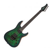 Schecter C-6 FR PRO Aqua Burst