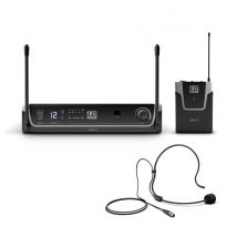 LD Systems U308 BPH Single Headset Mic Wireless System Black
