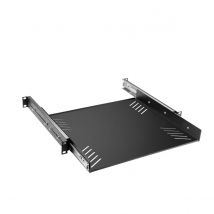 Adam Hall 19 Rack Cradle With Drawer Slides 1U
