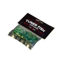 Tuner Fish Lug Locks Green 8 Pack