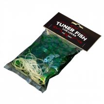 Tuner Fish Lug Locks Green 50 Pack