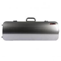 BAM 5201XL Hightech Compact Oblong Viola Case Silver Carbon