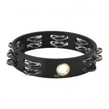 Remo 8 2-Row Headless Tambourine Black