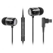 SoundMAGIC E11D In Ear Isolating USB-C Earphones with Mic Black