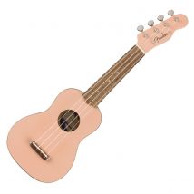 Fender Venice Soprano Ukulele WN Shell Pink