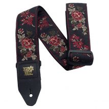 Ernie Ball P04142 Classic Jaquard Strap Red Rose