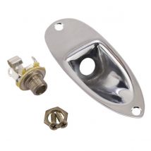 Fender Road Worn Stratocaster Jack Ferrule w/ Hardware Chrome