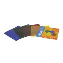 Eurolite 19 cm x 19 cm Colour Gels Four Pack
