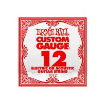 Ernie Ball 1012 Single .012 Plain Steel String