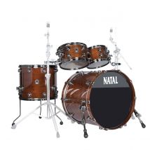 Natal Originals Walnut 22 4pc Shell Pack Natural Walnut