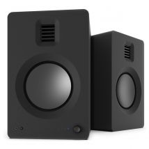Kanto TUK Powered Bookshelf Speakers Matte Black