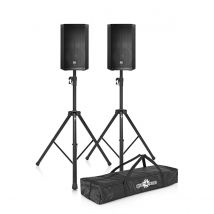 Electro-Voice ELX200-12 12 Passive PA Speakers with Stands