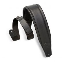 Levys MRHGP-BLK Right Height 3.5" Garment Leather Padded Black