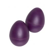 Stagg Plastic Egg Shakers Purple