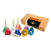 Stagg 8-Note Handbell Set Colour-Coded