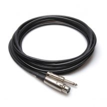 Hosa Microphone Cable XLR3F to 1/4 in TS 5 ft
